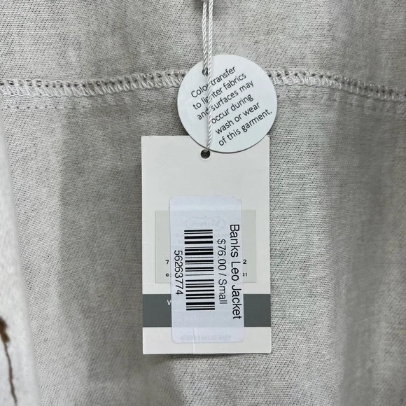 Mud pie Sz Large Leopard Peplum Jacket NWT - Picture 10 of 11